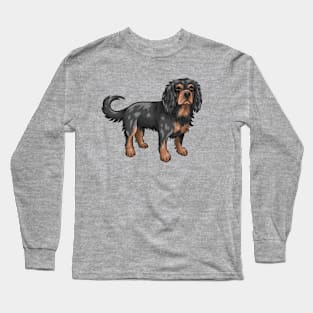 Black and Tan Cavalier King Charles Spaniel Long Sleeve T-Shirt